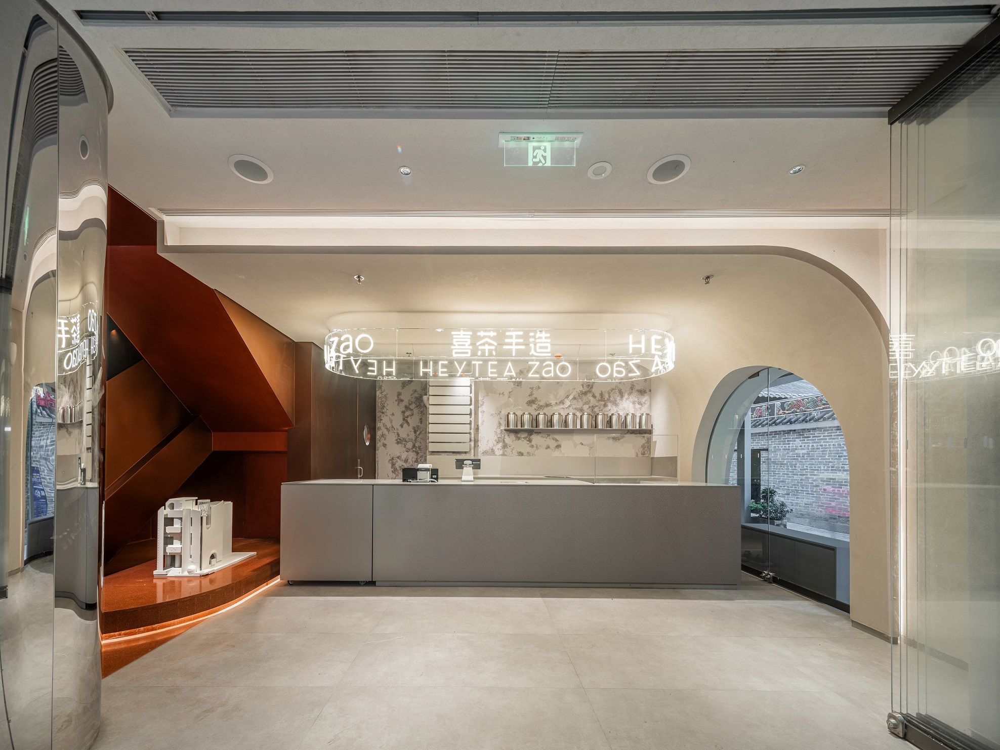重新定義靈感茶飲空間，喜茶全球首家手造店落戶深圳南頭古城！|餐飲界